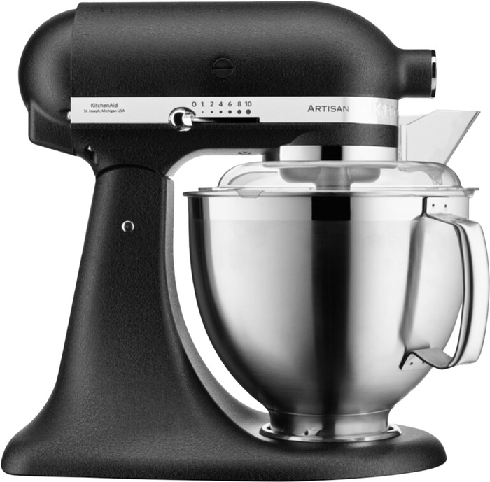KitchenAid 5KSM185PSEBK Vulkaanzwart product color detail