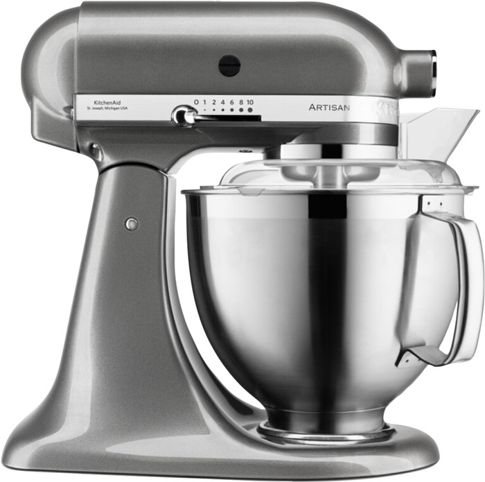 KitchenAid 5KSM185PSEMS Medallion Silver product color detail