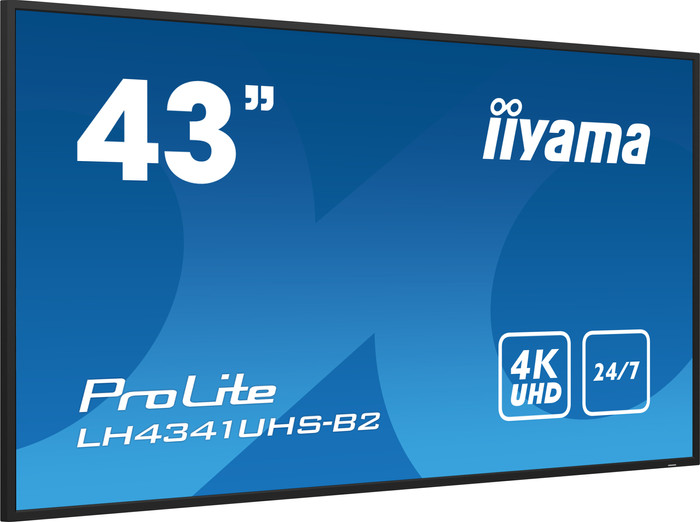 iiyama ProLite LH4341UHS-B2 linkerkant