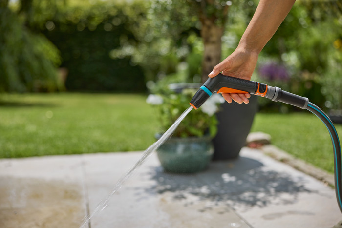 Gardena Classic Spuitpistool product in gebruik