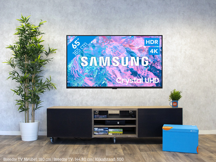 Samsung Crystal UHD 65CU7040 (2024) visual Coolblue 1
