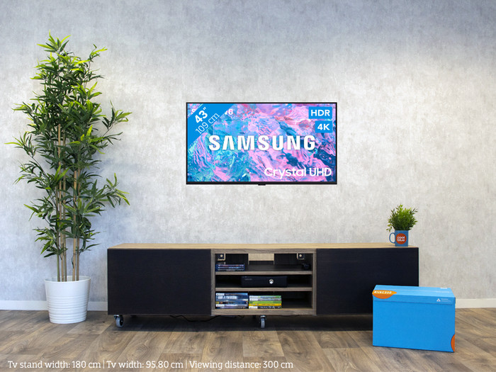 Samsung Crystal UHD 43CU7040 (2024) visual Coolblue 1