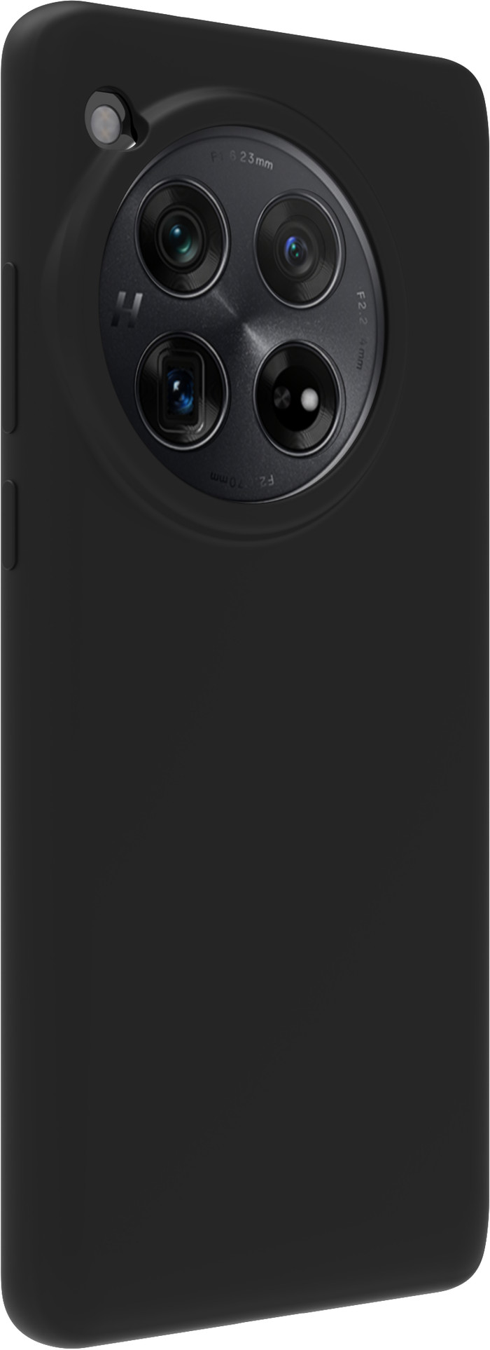 OnePlus 12 512GB Zwart 5G + BlueBuilt Back Cover Zwart linkerkant