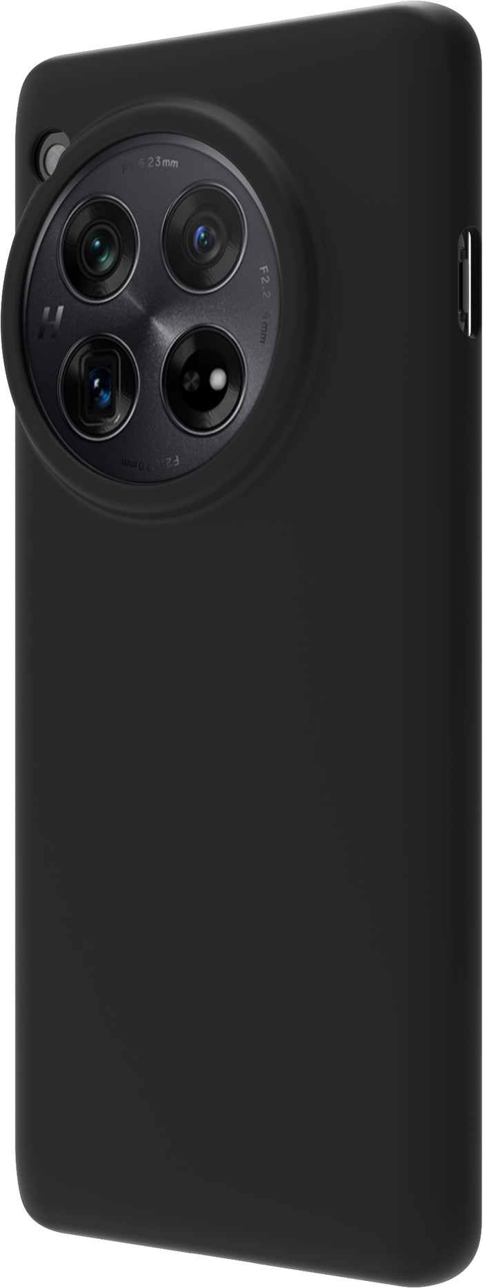 OnePlus 12 512GB Zwart 5G + BlueBuilt Back Cover Zwart rechterkant