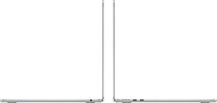 Apple MacBook Air 13 inches (2024) M3 (8-core CPU/10-core GPU) 8GB/512GB Silver AZERTY left side