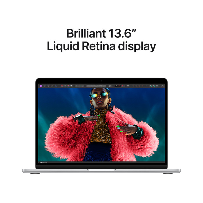 Apple MacBook Air 13 inches (2024) M3 (8-core CPU/10-core GPU) 8GB/512GB Silver AZERTY visual supplier