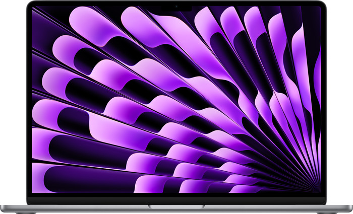 Apple MacBook Air 15 inch (2024) M3 (8 core CPU/10 core GPU) 16GB/512GB Spacegrijs QWERTY Main Image