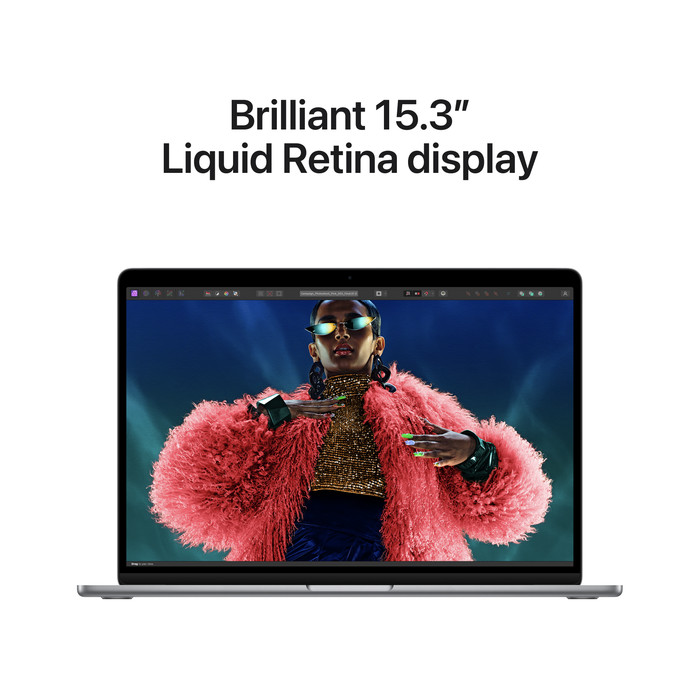 Apple MacBook Air 15 inch (2024) M3 (8 core CPU/10 core GPU) 16GB/512GB Spacegrijs QWERTY visual leverancier