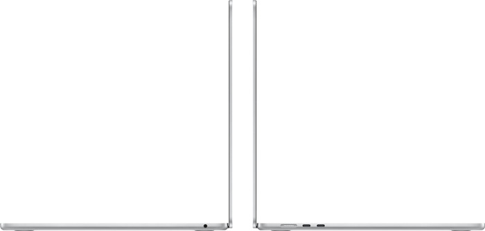 Apple MacBook Air 15 inches (2024) M3 (8-core CPU/10-core GPU) 16GB/512GB Silver AZERTY left side
