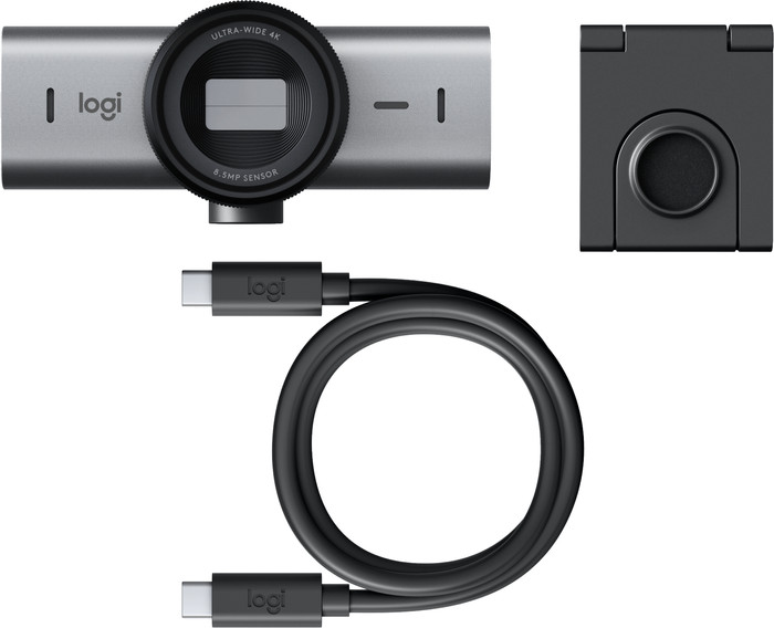 Logitech MX Brio Ultra HD 4K Webcam Zwart accessoire
