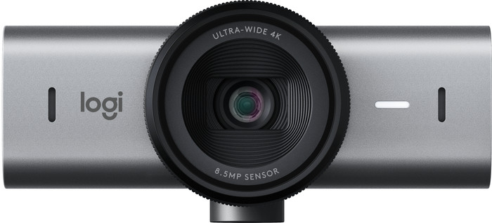 Logitech MX Brio Ultra HD 4K Webcam Zwart voorkant