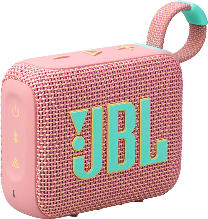 JBL Go 4 Roze linkerkant