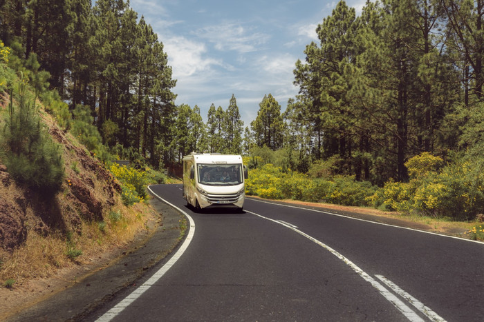 TomTom GO Camper Max World + Premium Pack product in use