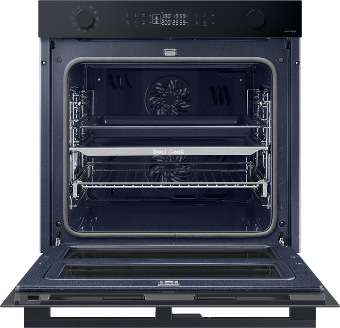 Samsung NV7B4550VAK Dual Cook Flex inside