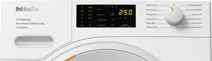 Miele WSB 383 WPS 125 Edition detail
