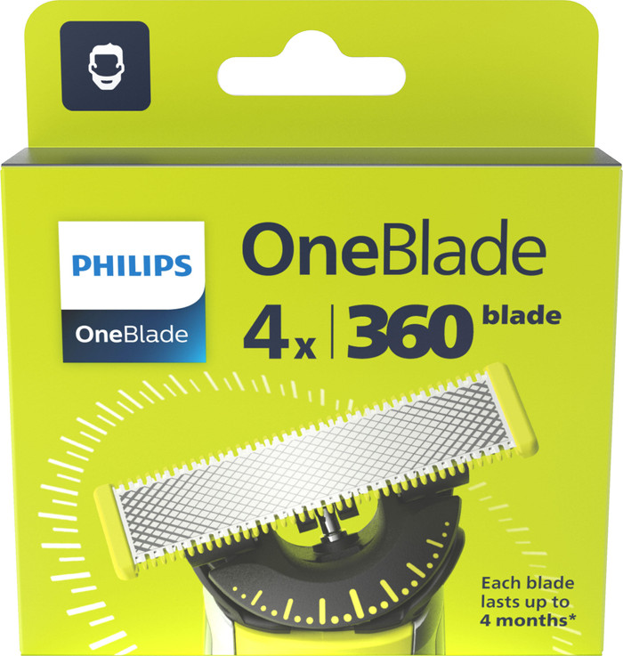 Philips OneBlade 360 Blade QP440/50 - 4-pack packaging