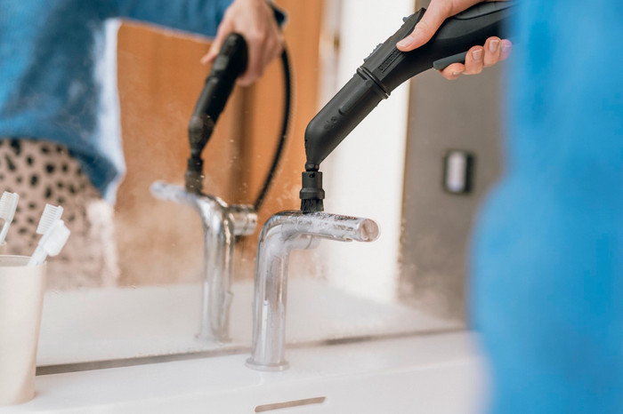 Kärcher SC 5 EasyFix product in gebruik