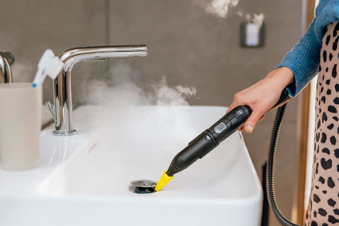 Kärcher SC 5 EasyFix product in gebruik