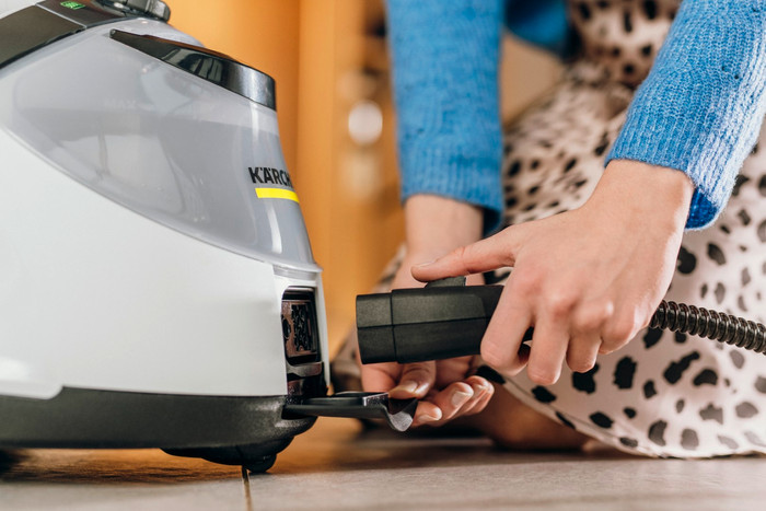 Kärcher SC 5 EasyFix product in gebruik
