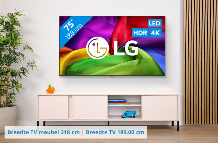 LG Led 75" NU800 (2026) visual Coolblue 1