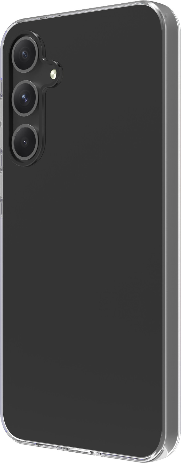 BlueBuilt Samsung Galaxy A55 Back Cover Transparant rechterkant