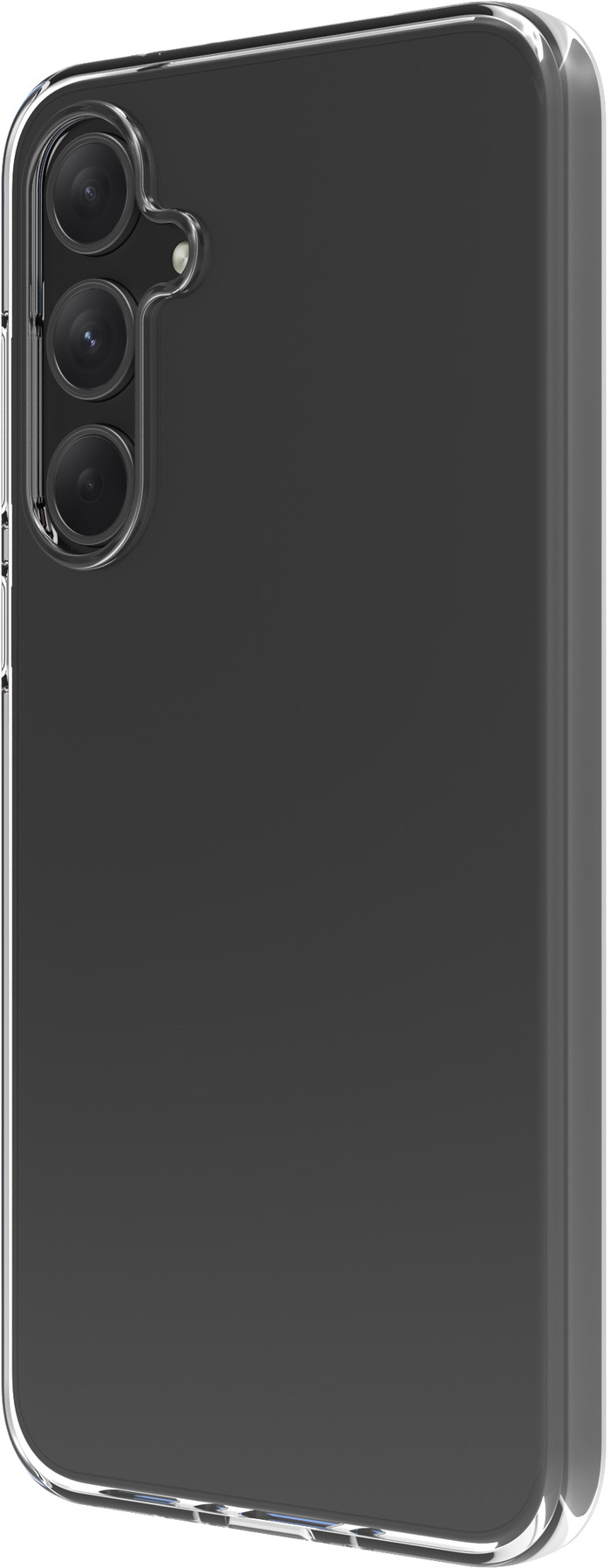 BlueBuilt Samsung Galaxy A35 Back Cover Transparant rechterkant