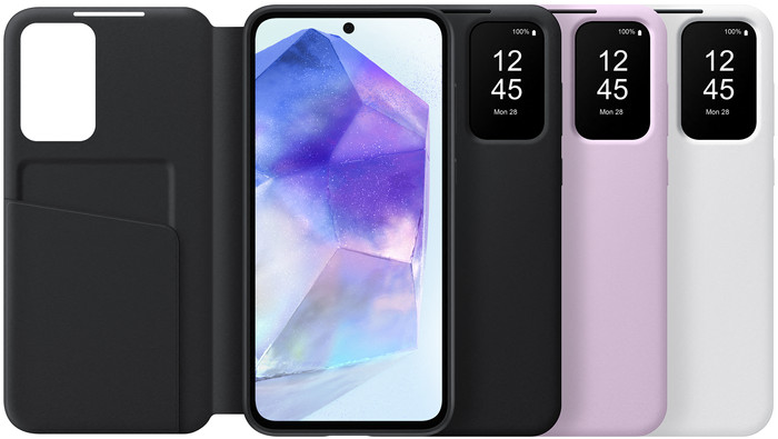 Samsung Galaxy A55 Smart View Book Case Black visual supplier