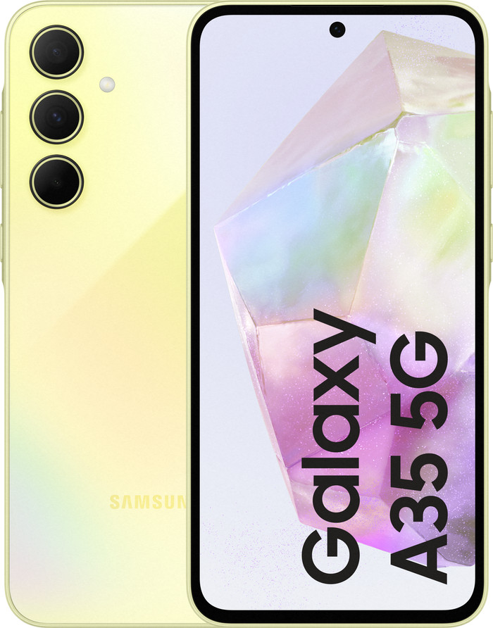 Samsung Galaxy A35 128GB Geel 5G Main Image