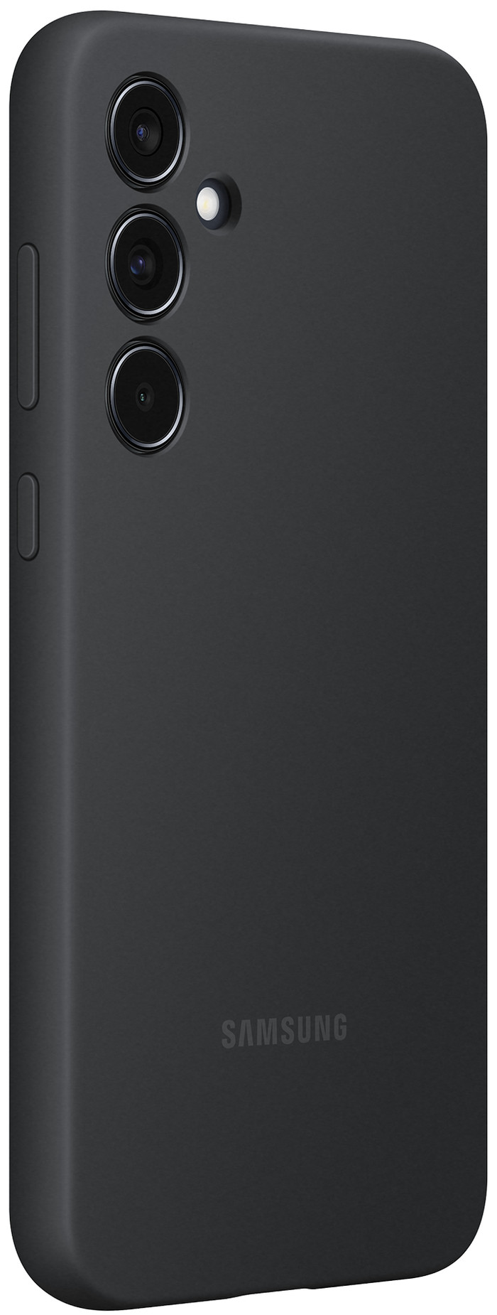 Samsung Galaxy A35 Silicone Back Cover Black left side