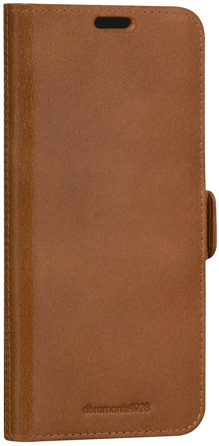 DBramante1928 Copenhagen Slim Samsung Galaxy A55 Book Case Leer Bruin voorkant