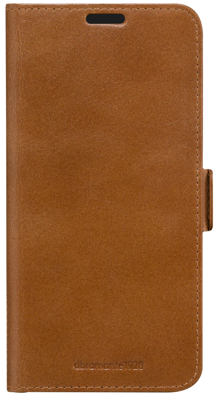 DBramante1928 Copenhagen Slim Samsung Galaxy A55 Book Case Leer Bruin voorkant