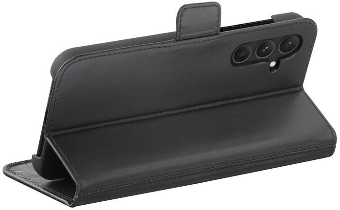 DBramante1928 Copenhagen Slim Samsung Galaxy A55 Book Case Leer Zwart detail