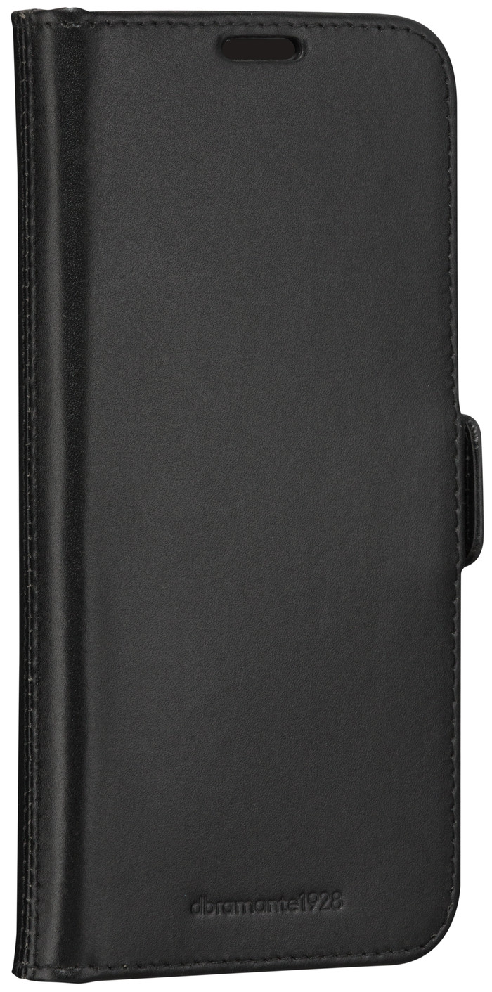 DBramante1928 Copenhagen Slim Samsung Galaxy A55 Book Case Leer Zwart voorkant