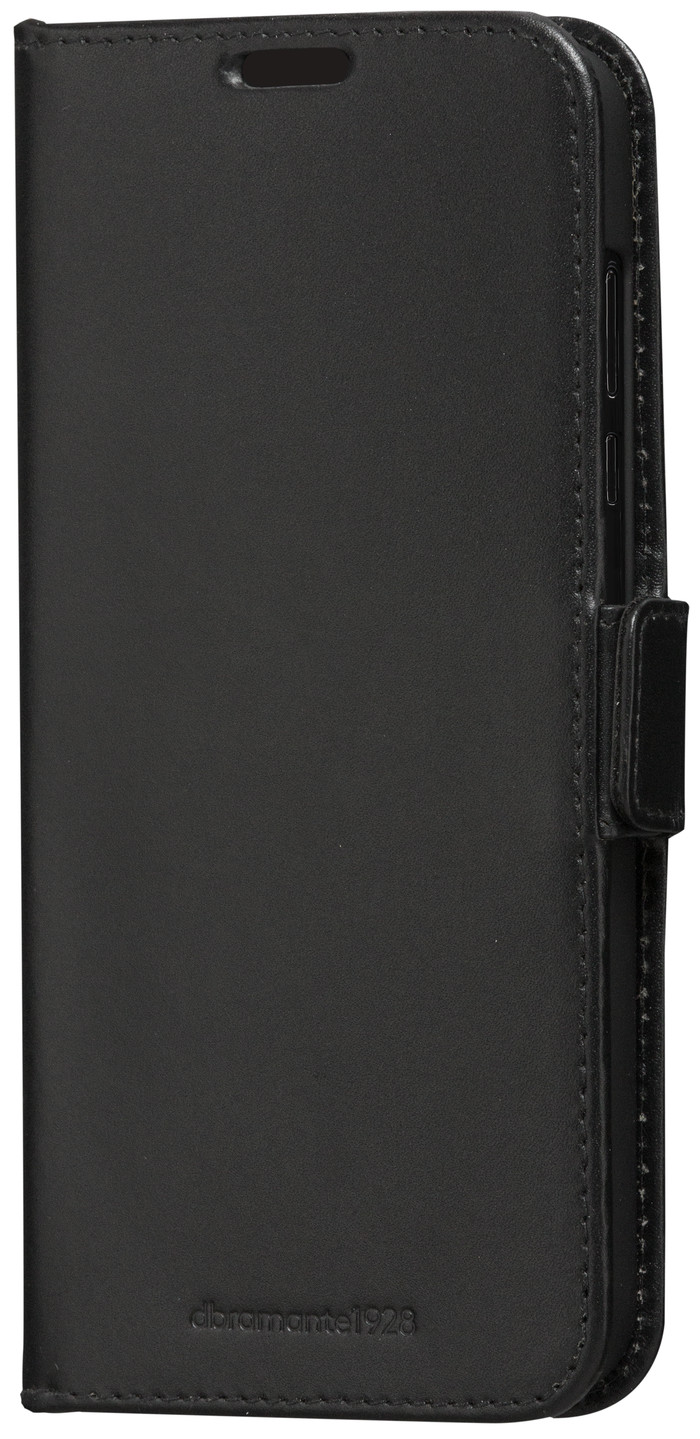DBramante1928 Copenhagen Slim Samsung Galaxy A55 Book Case Leer Zwart voorkant