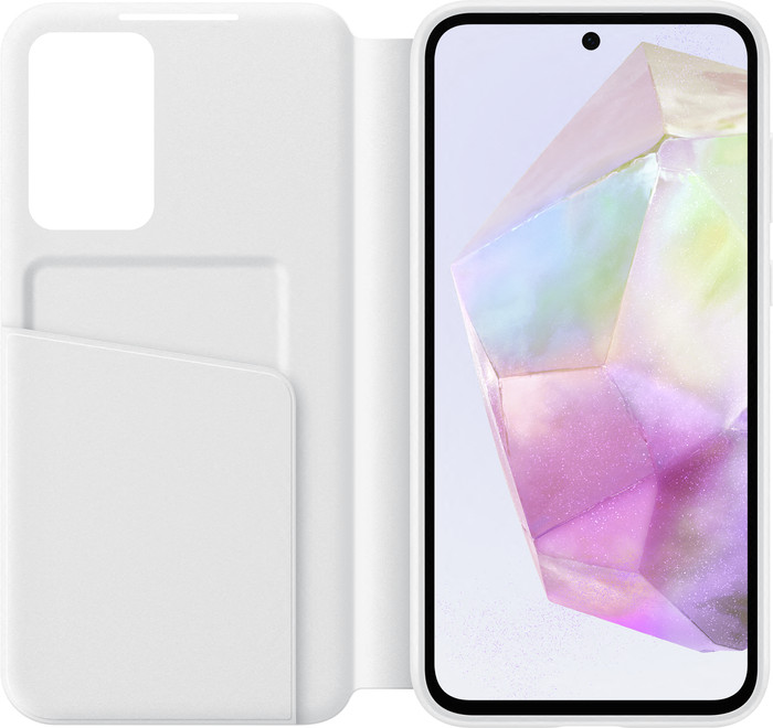 Samsung Galaxy A35 Smart View Book Case White Main Image