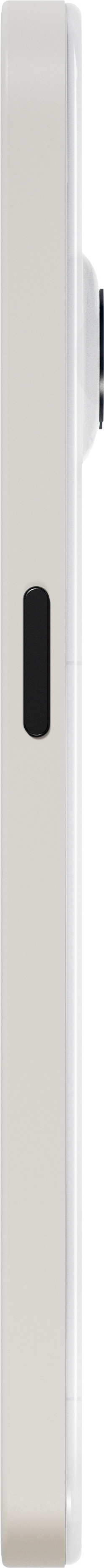 Nothing Phone (2a) 128GB Wit 5G + BlueBuilt Usb C Kabel 1,5m Nylon Zwart rechterkant