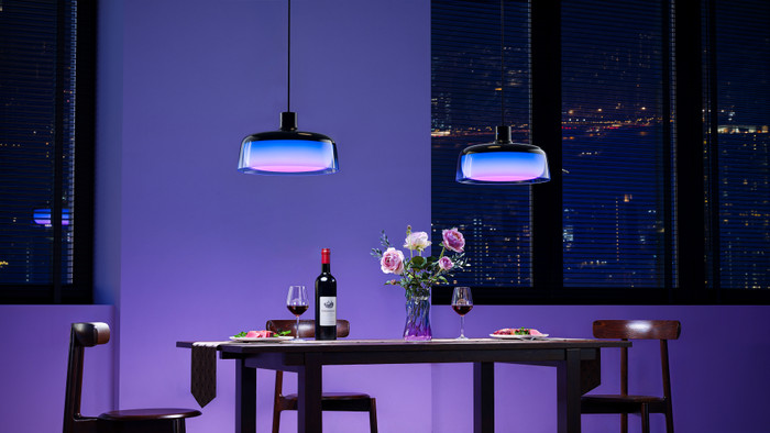 Govee Pendant Light product in gebruik