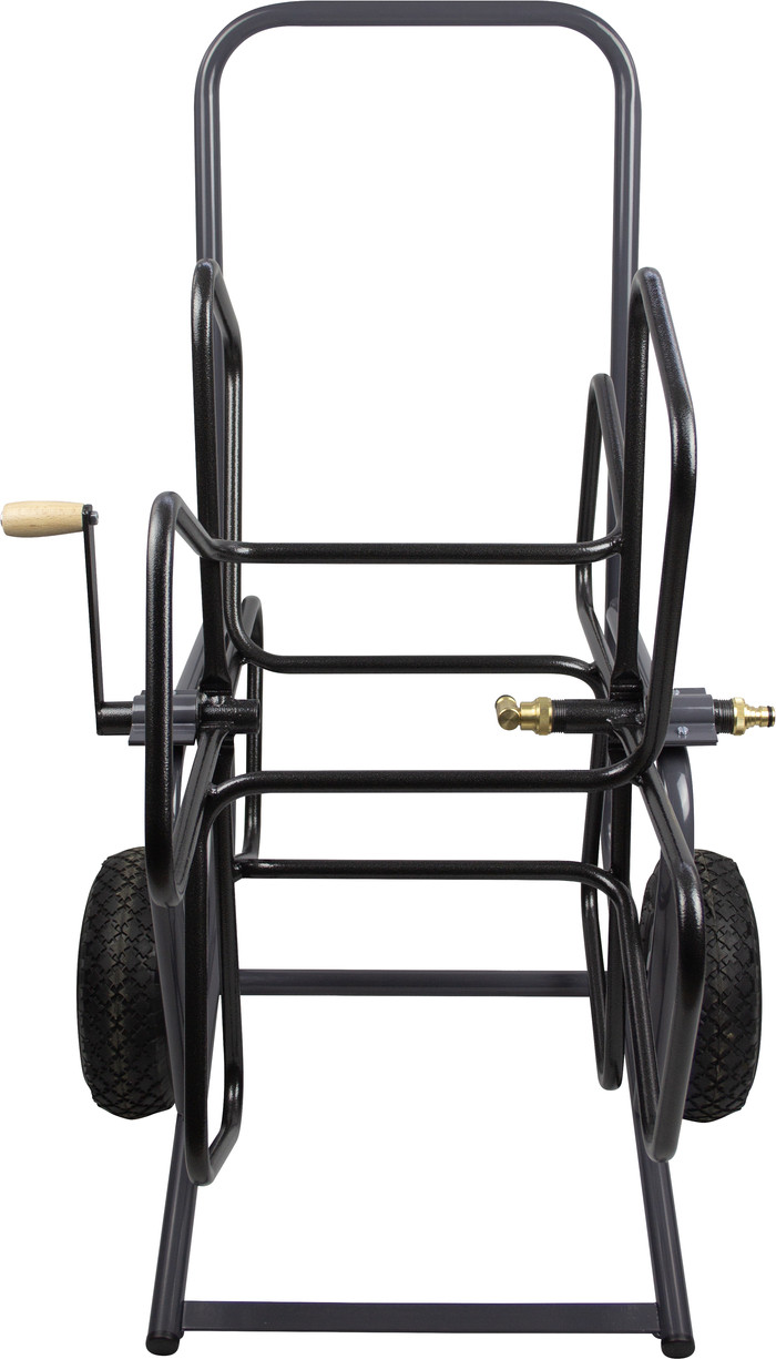 Hozelock Professionele Slangenwagen 200m achterkant