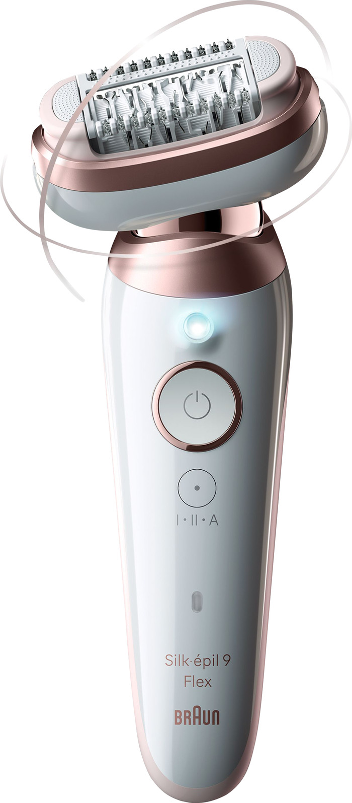 Braun Silk·épil 9 Flex 9-360 3D Wit/Roze Titan voorkant