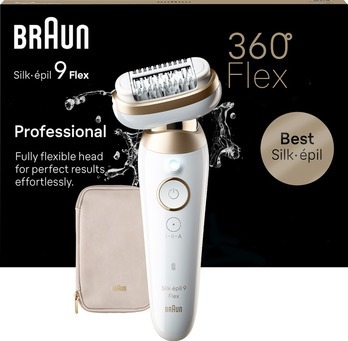 Braun Silk·épil 9 Flex 9-011 3D Wit/Goud accessoire