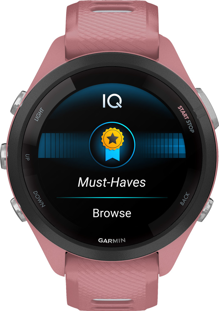 Garmin Forerunner 265S Roze voorkant