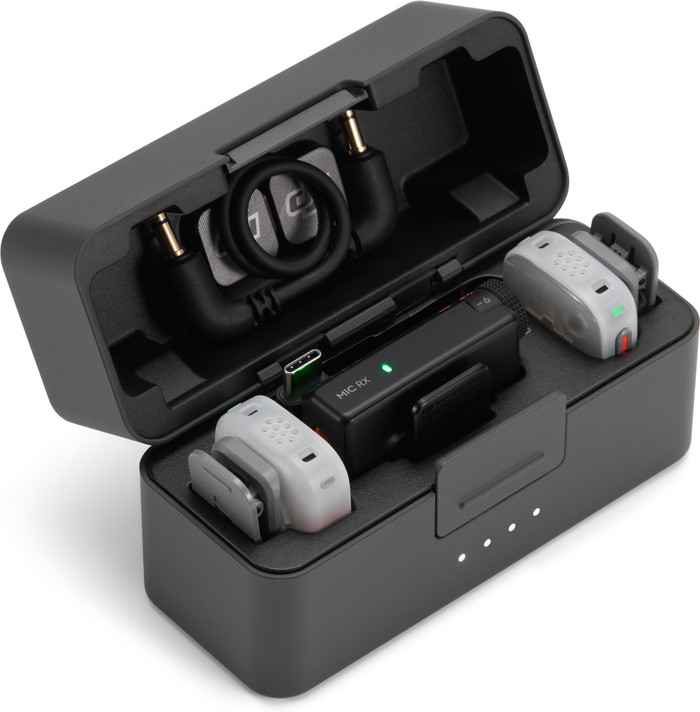 DJI Mic Mini 2S Charging Case binnenkant
