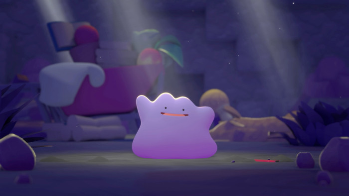 Nintendo Switch 2 + Pokémon Pokopia product in gebruik