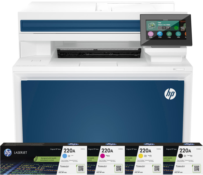 HP Color LaserJet Pro MFP 4302fdw + 1 extra set toners Main Image