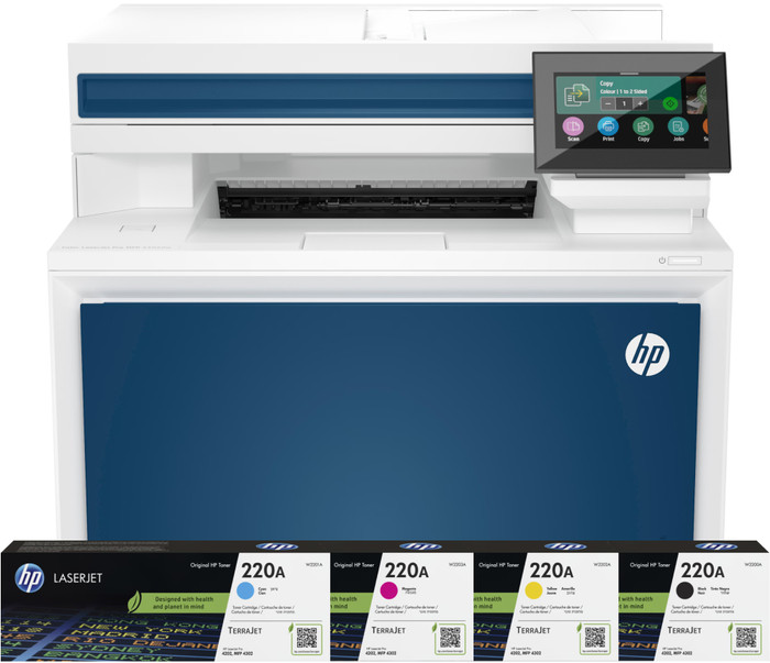 HP Color LaserJet Pro MFP 4302dw + 1 extra set toners Main Image