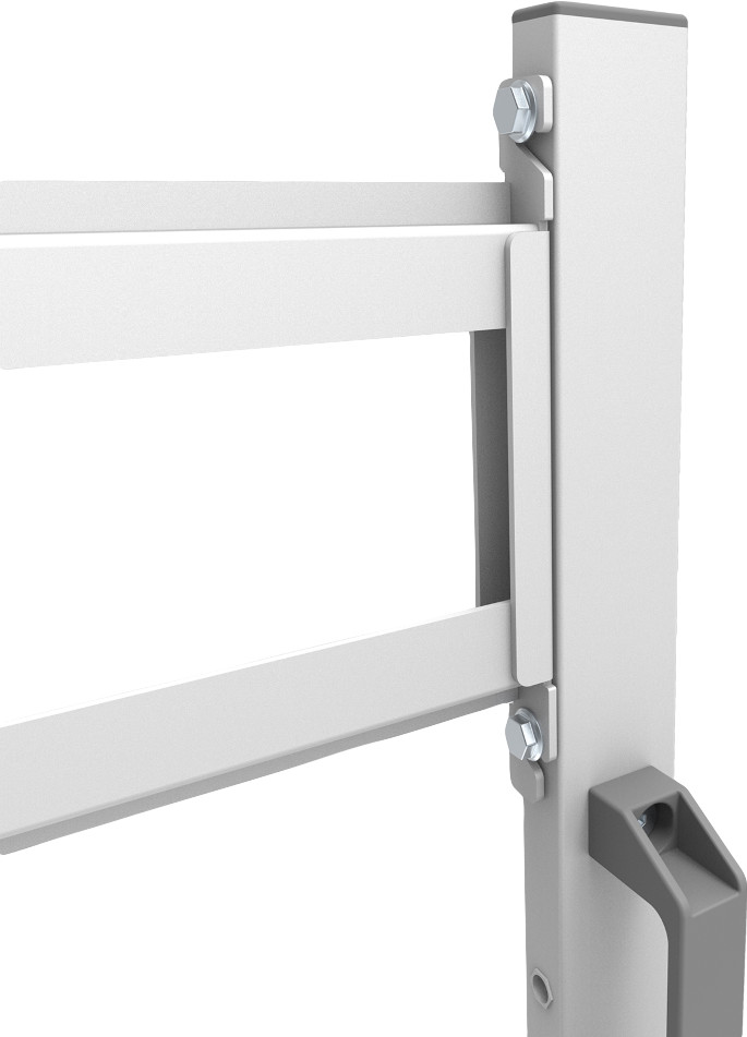Neomounts MOVE Go FL50-525WH1 mobiele vloersteun Wit detail