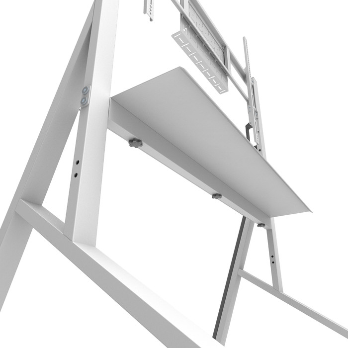 Neomounts MOVE Go FL50-525WH1 mobiele vloersteun Wit detail