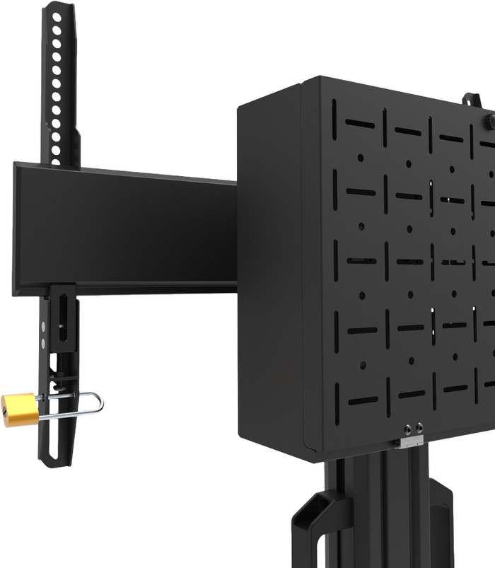 Neomounts MOVE Up FL50S-825BL1 Moveable Floor Mount Black detail