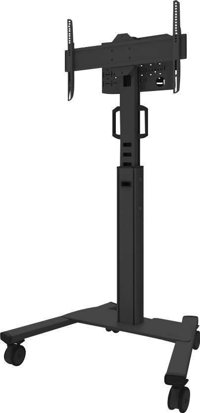 Neomounts MOVE Up FL50S-825BL1 Moveable Floor Mount Black right side