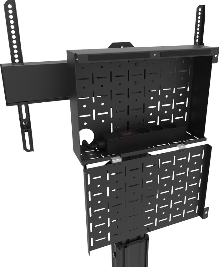 Neomounts MOVE Up FL50S-825BL1 Moveable Floor Mount Black detail